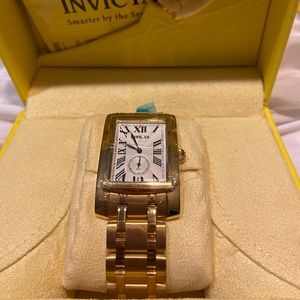 INVICTA CUADRO SWISS MOVEMENT QUARTZ WATCH